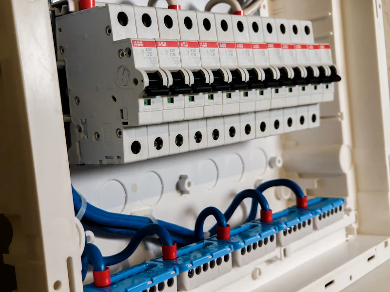 Térmicas en un tablero eléctrico